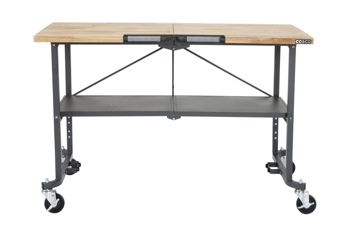SmartFold Folding Portable Workbench and Utility Table - Gray