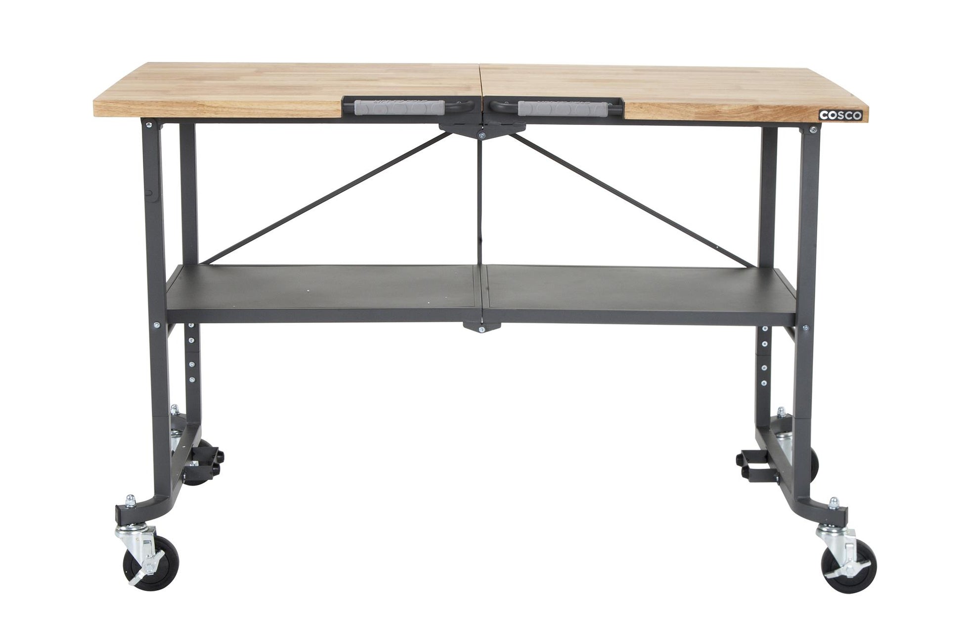 SmartFold Folding Portable Workbench and Utility Table - Gray