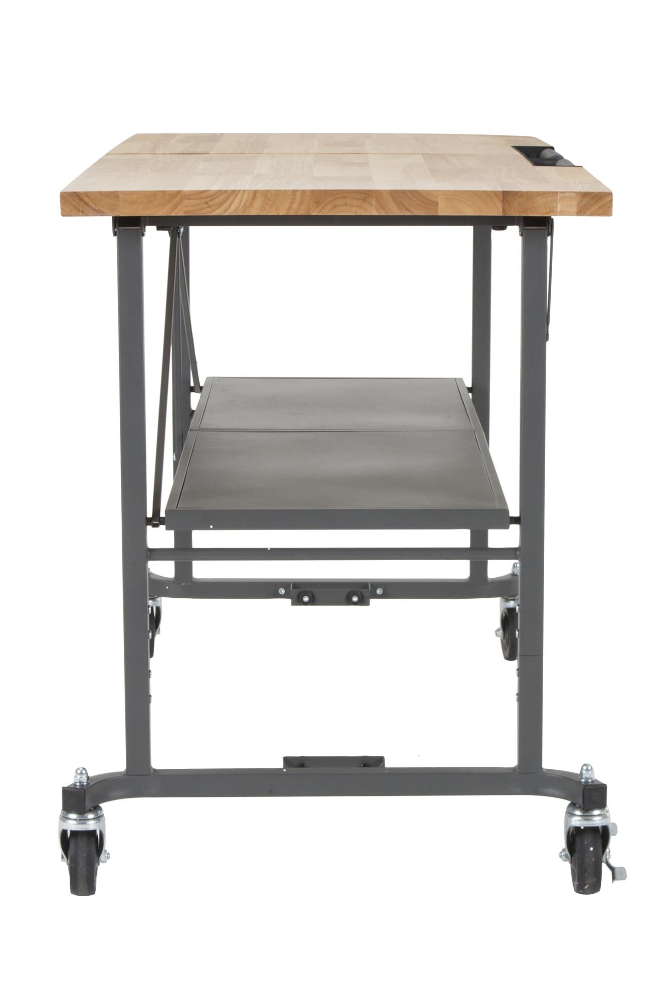 SmartFold Folding Portable Workbench and Utility Table - Gray