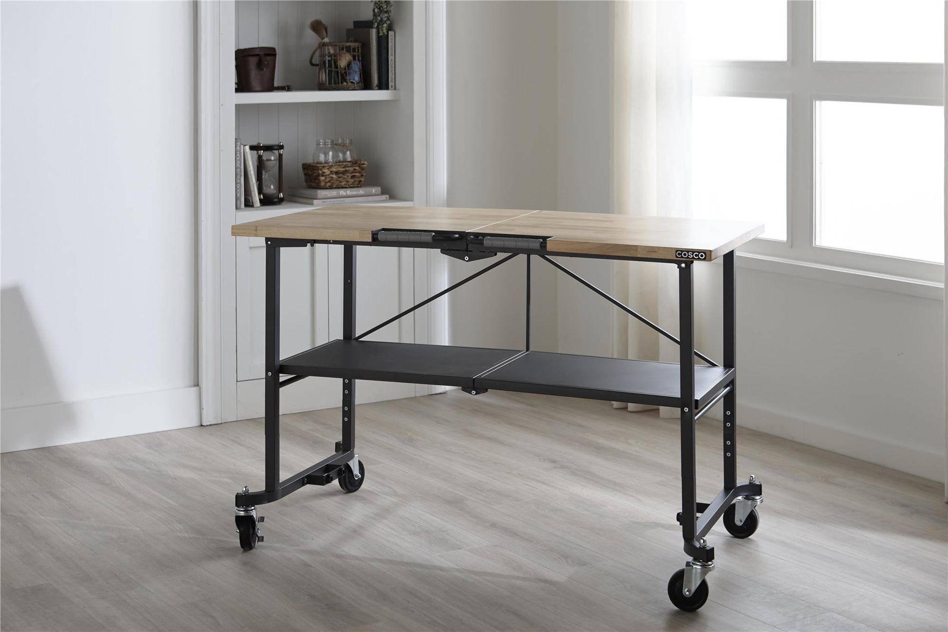 SmartFold Folding Portable Workbench and Utility Table - Gray