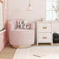 Monarch Hill Haven Kids 2 Drawer Nightstand with Gold Drawer Pulls - White