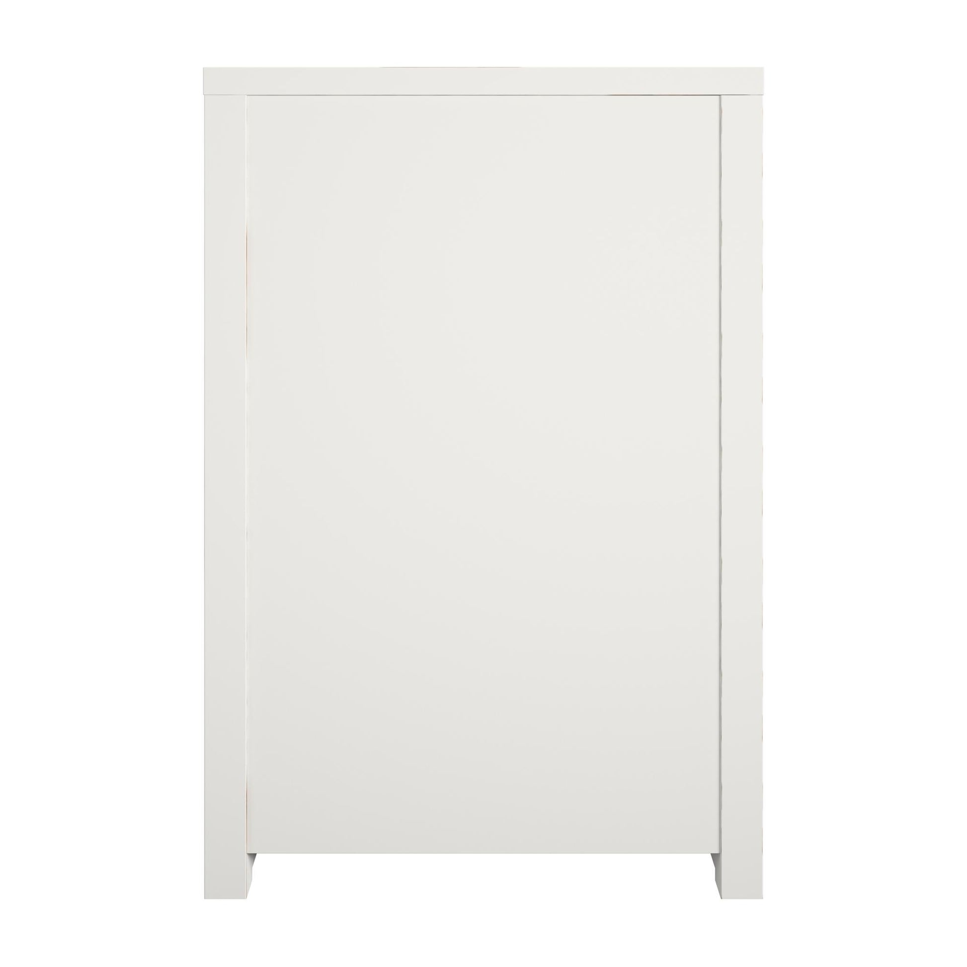 Monarch Hill Haven Kids 2 Drawer Nightstand with Gold Drawer Pulls - White