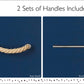 Sierra Ridge Mesa Bed with 2 Large Storage Drawers and Rope Pulls - Blue - Twin