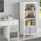 Monarch Hill Poppy Kids’ Bookcase with 2 Sets of Knobs - Gray