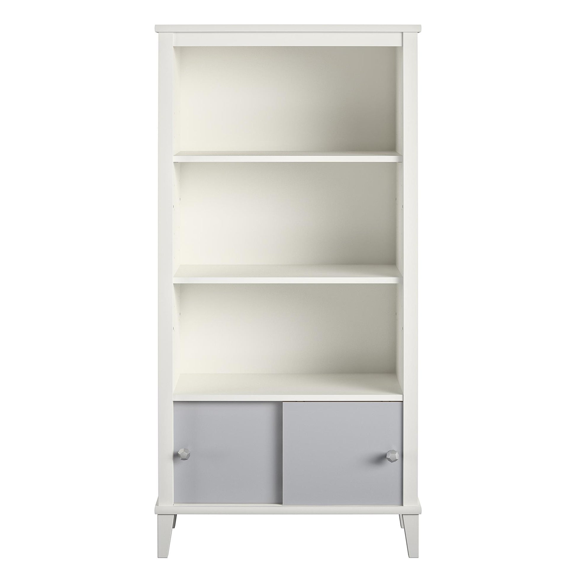 Monarch Hill Poppy Kids’ Bookcase with 2 Sets of Knobs - Gray