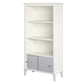 Monarch Hill Poppy Kids’ Bookcase with 2 Sets of Knobs - Gray