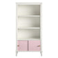 Monarch Hill Poppy Kids’ Bookcase with 2 Sets of Knobs - Pink