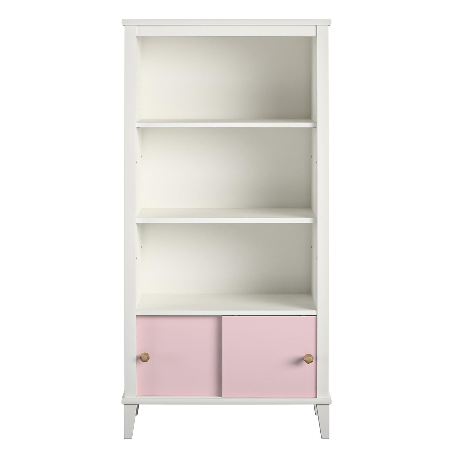 Monarch Hill Poppy Kids’ Bookcase with 2 Sets of Knobs - Pink
