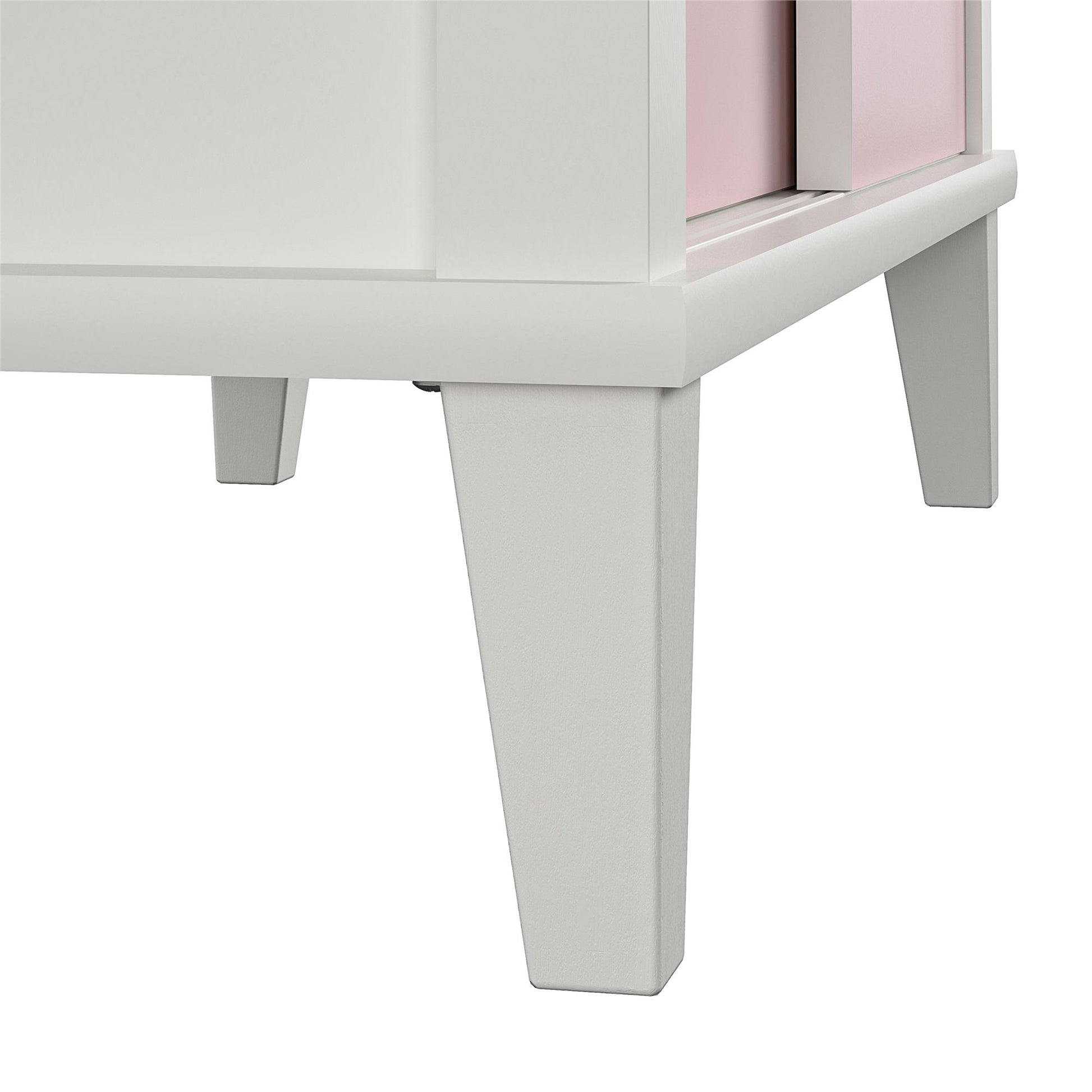 Monarch Hill Poppy Kids’ Bookcase with 2 Sets of Knobs - Pink