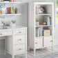 Monarch Hill Poppy Kids’ Bookcase with 2 Sets of Knobs - Ivory Oak