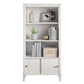 Monarch Hill Poppy Kids’ Bookcase with 2 Sets of Knobs - Ivory Oak