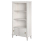 Monarch Hill Poppy Kids’ Bookcase with 2 Sets of Knobs - Ivory Oak