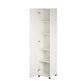 Callahan 16 Inch Multipurpose Utility Storage Cabinet - White