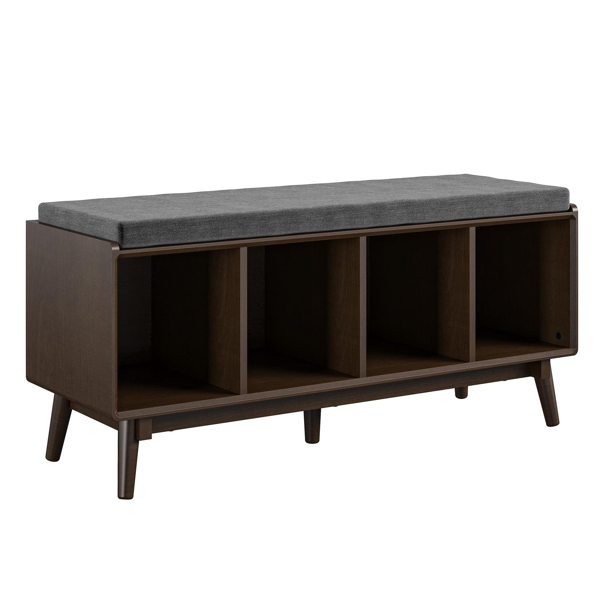 Brittany Entryway Bench, Walnut - Florence Walnut