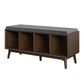 Brittany Entryway Bench, Walnut - Florence Walnut