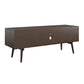 Brittany TV Stand for TVs up to 55", Walnut - Florence Walnut