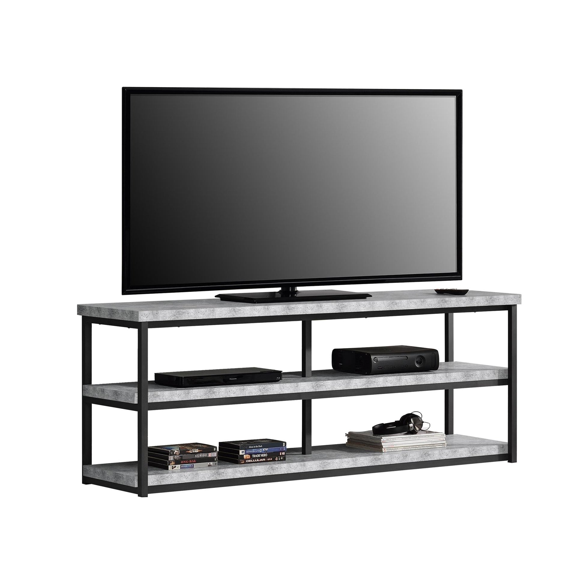 Ashlar TV Stand for TVs up to 65 Inch - Light Concrete