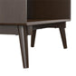 Brittany 4 Shelf Bookcase, Walnut - Florence Walnut