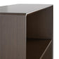 Brittany 4 Shelf Bookcase, Walnut - Florence Walnut
