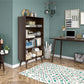 Brittany 4 Shelf Bookcase, Walnut - Florence Walnut