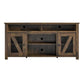 Brocketts Wooden TV Entertainment Stand for TVs up to 60 Inches - Rustic