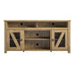 Brocketts Wooden TV Entertainment Stand for TVs up to 60 Inches - Natural