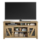 Brocketts Wooden TV Entertainment Stand for TVs up to 60 Inches - Natural