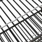Miles Twin Over Twin Metal Bunk Bed with Secured Metal Slats and Integrated Ladder - Black - Twin-Over-Twin
