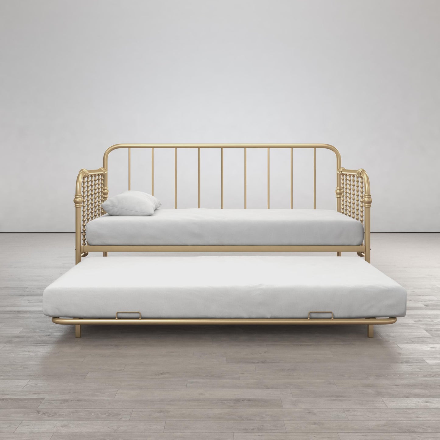 Monarch Hill Wren Metal Daybed and Trundle Set - White - Twin