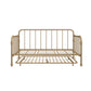 Monarch Hill Wren Metal Daybed and Trundle Set - Gold - Twin