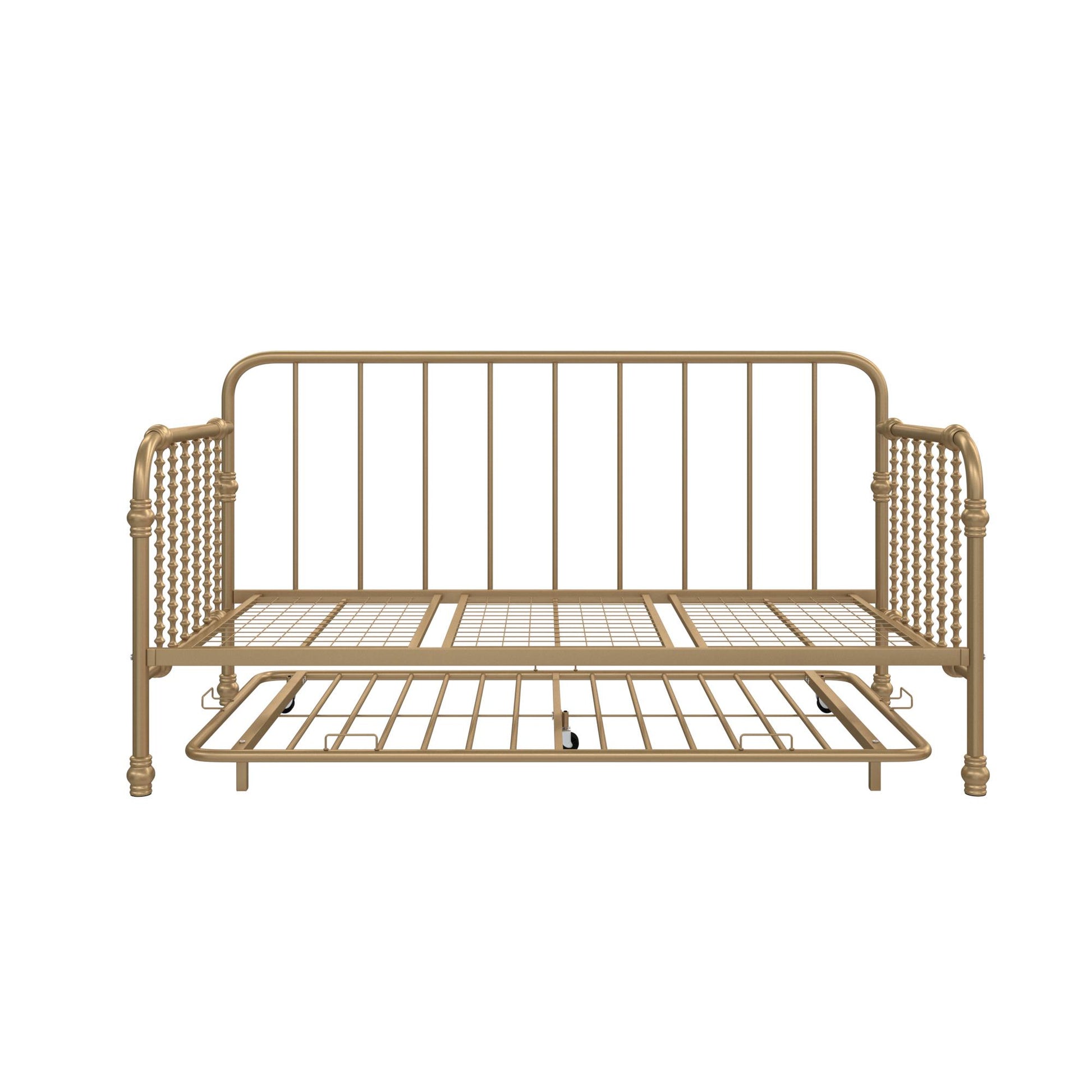 Monarch Hill Wren Metal Daybed and Trundle Set - Gold - Twin