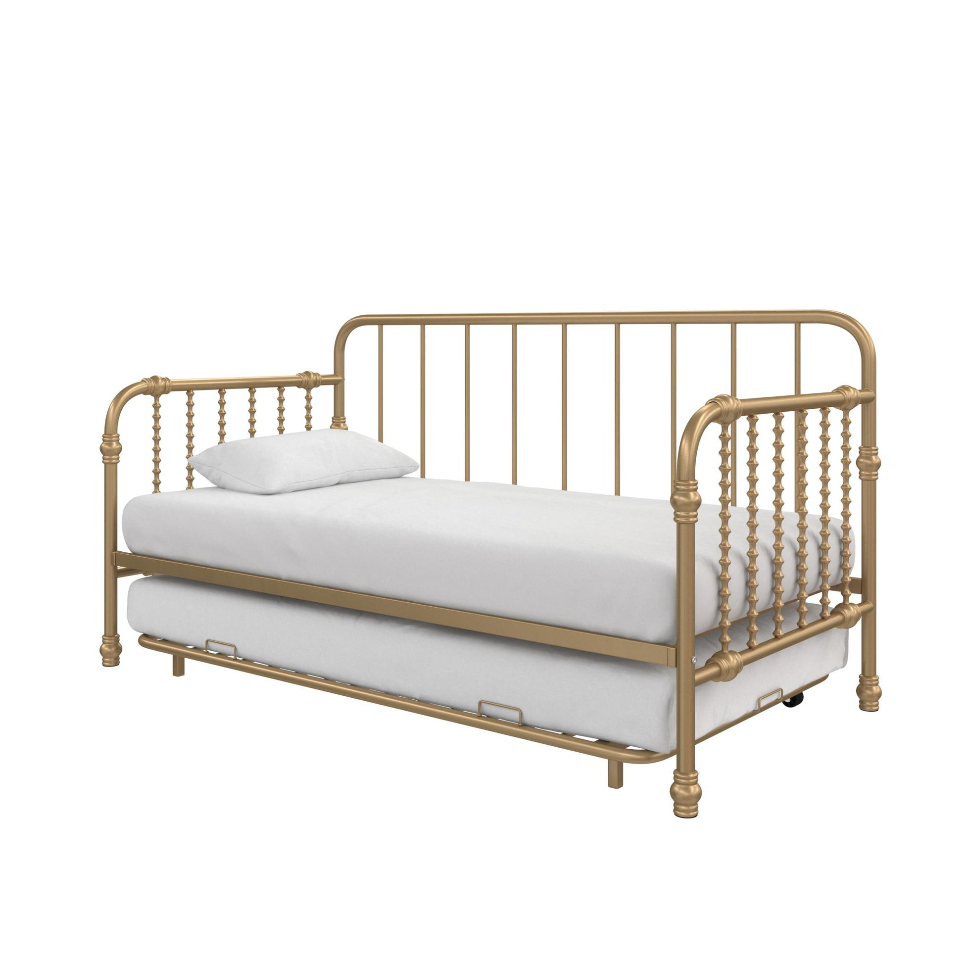 Monarch Hill Wren Metal Daybed and Trundle Set - Gold - Twin