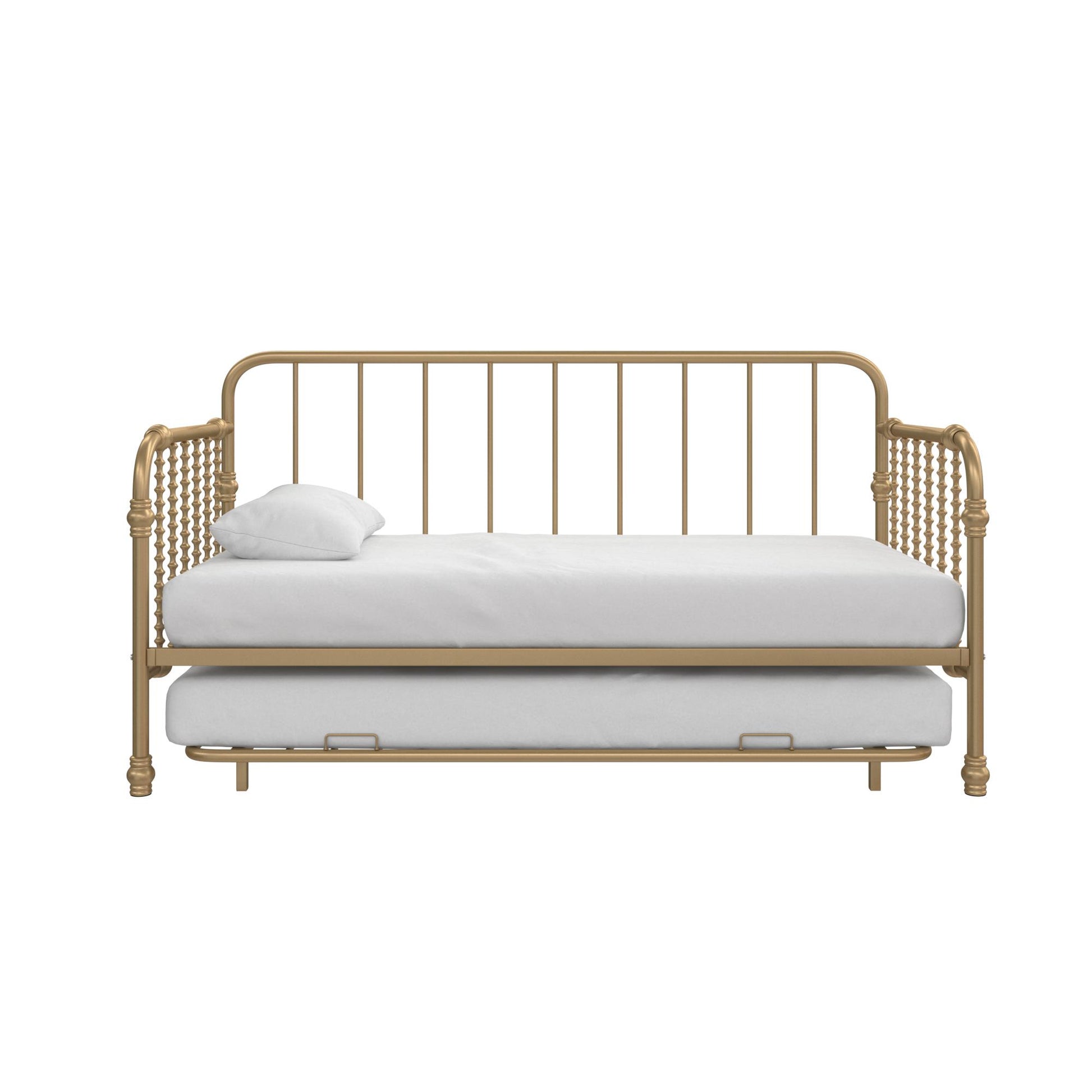 Monarch Hill Wren Metal Daybed and Trundle Set - Gold - Twin