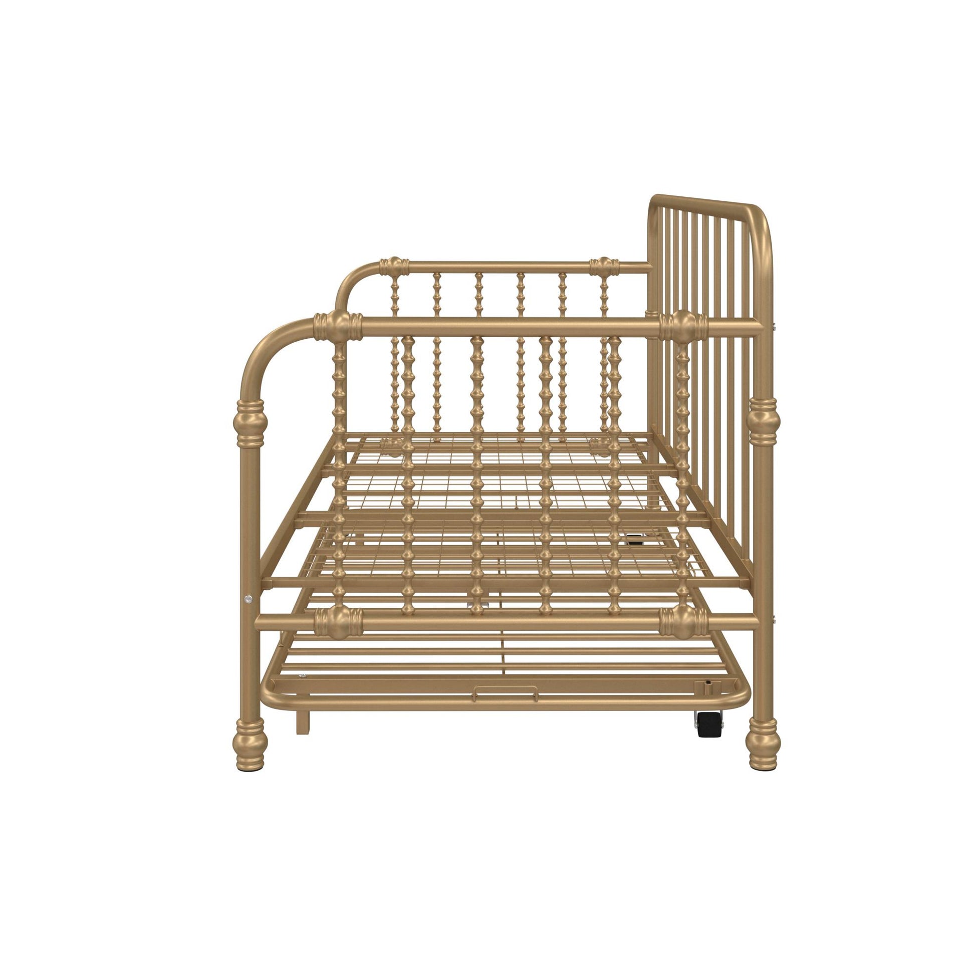 Monarch Hill Wren Metal Daybed and Trundle Set - Gold - Twin