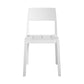 Poolside Collection Chandler Stacking Dining Chairs Indoor/Outdoor, Set of 2 - White - 2-Pack