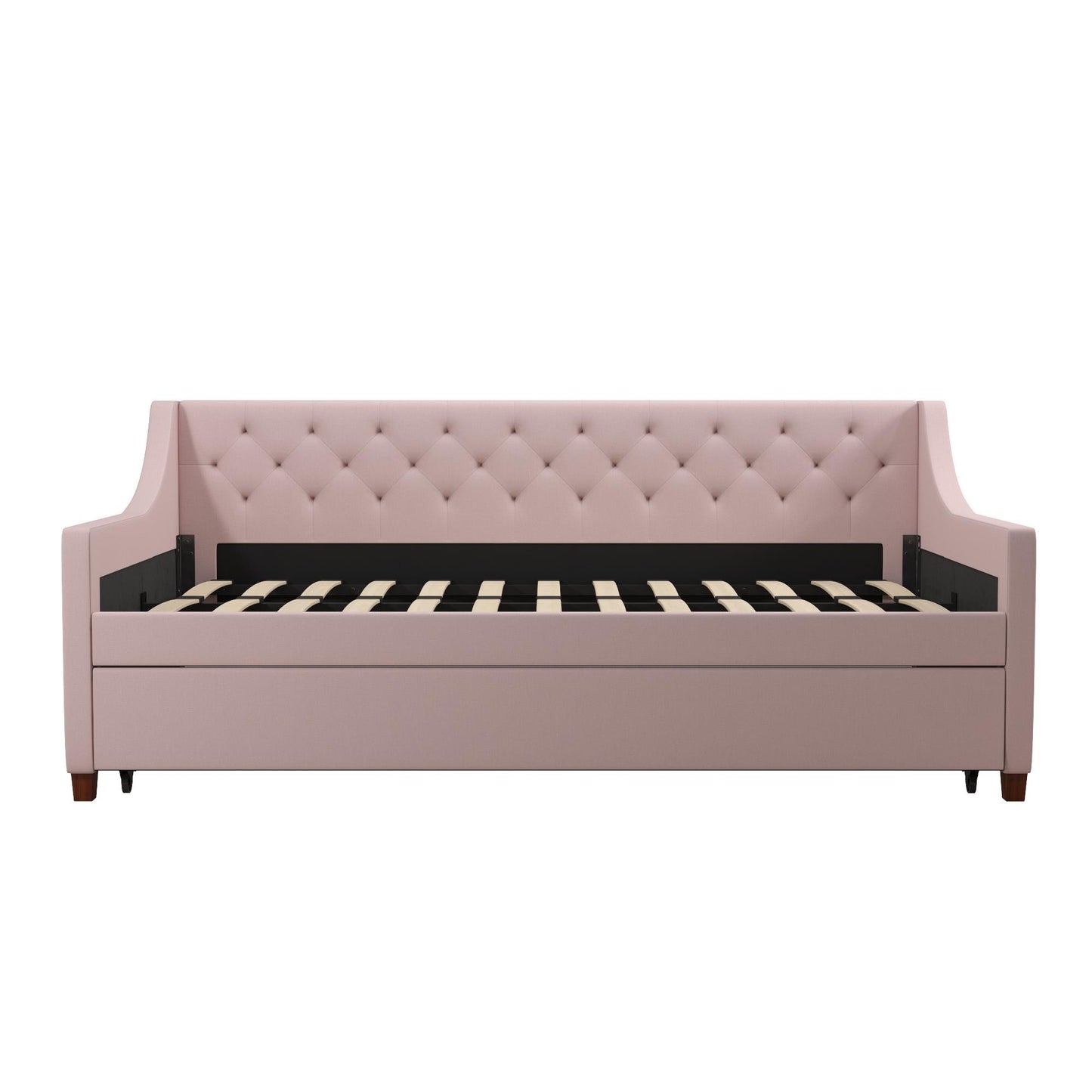 Her Majesty Daybed and Trundle - Light Pink - Twin