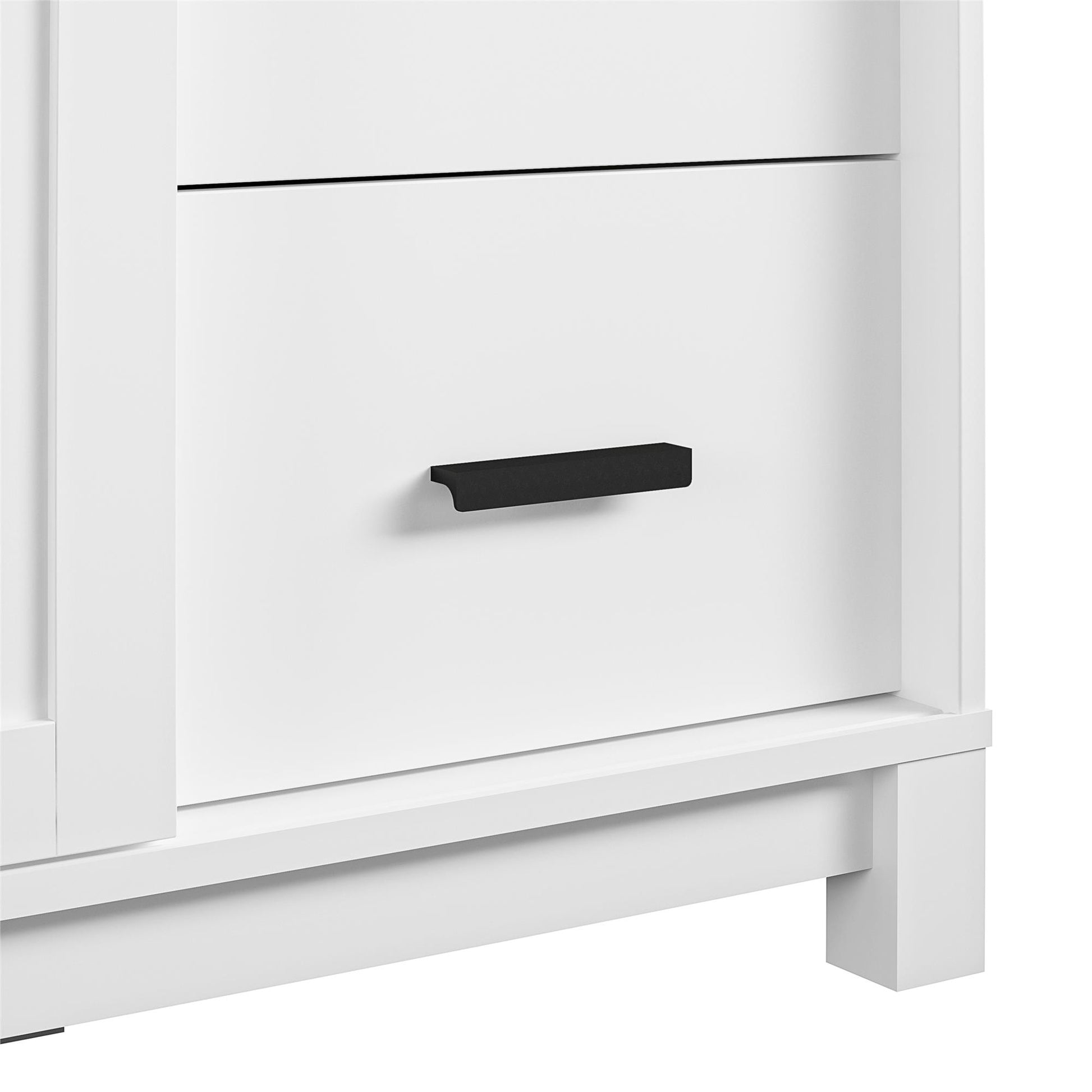 Chapel Hill Gentlemen's Chest with 5 Shelves and 5 Drawers - White