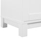 Chapel Hill Gentlemen's Chest with 5 Shelves and 5 Drawers - White