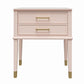 CosmoLiving by Cosmopolitan Westerleigh End Table, Pink - Pink