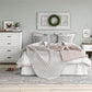 Chapel Hill Gentlemen's Chest with 5 Shelves and 5 Drawers - White