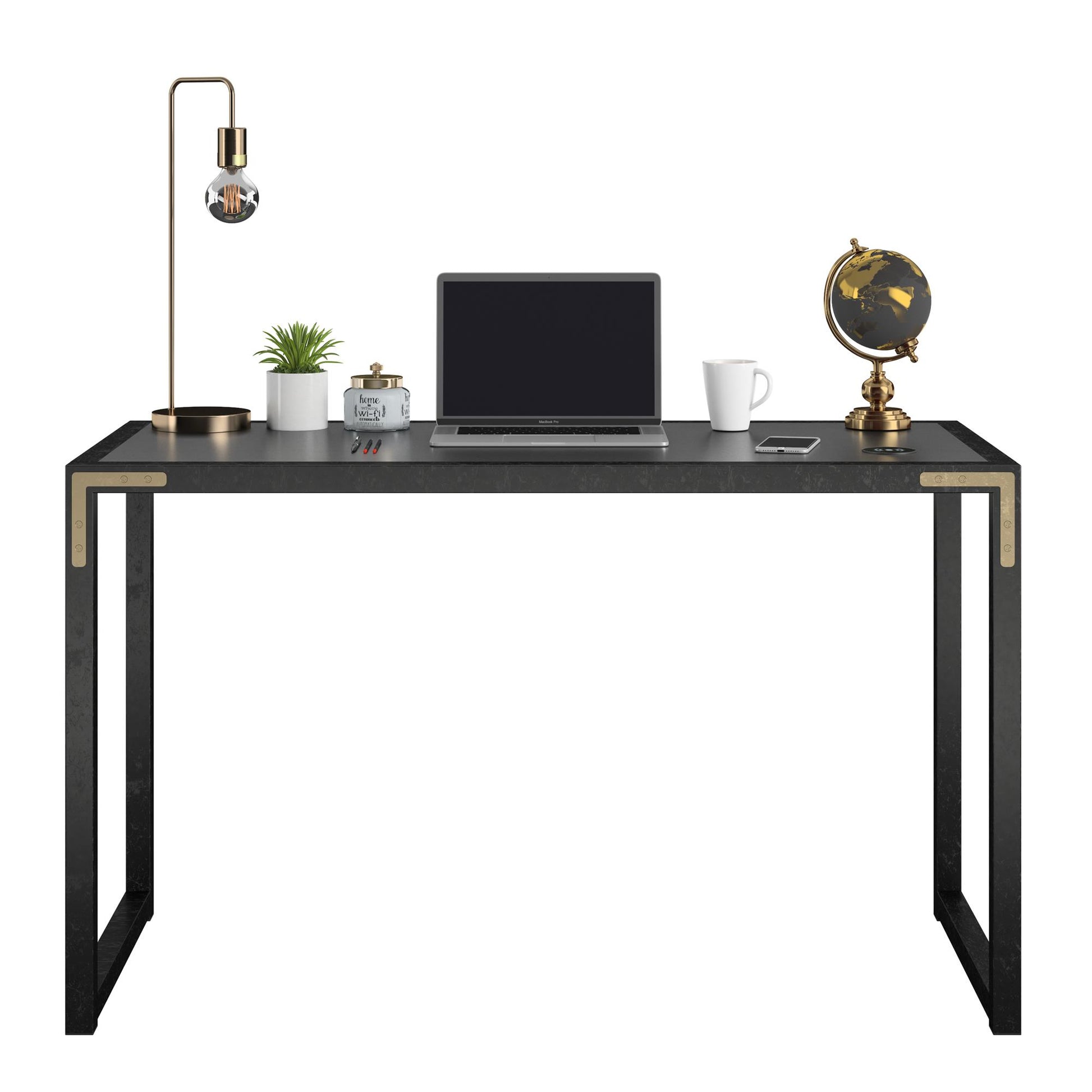 CosmoLiving by Cosmopolitan Bel Air Writing Desk - Black