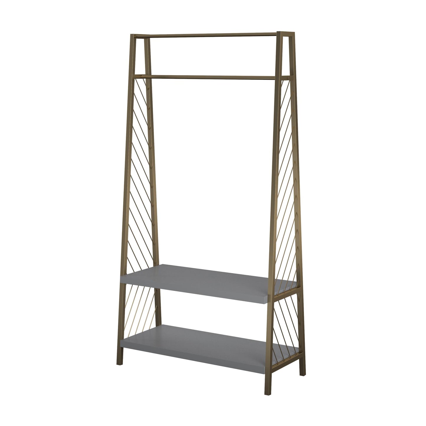 CosmoLiving by Cosmopolitan Brielle Entryway Storage - Graphite Grey