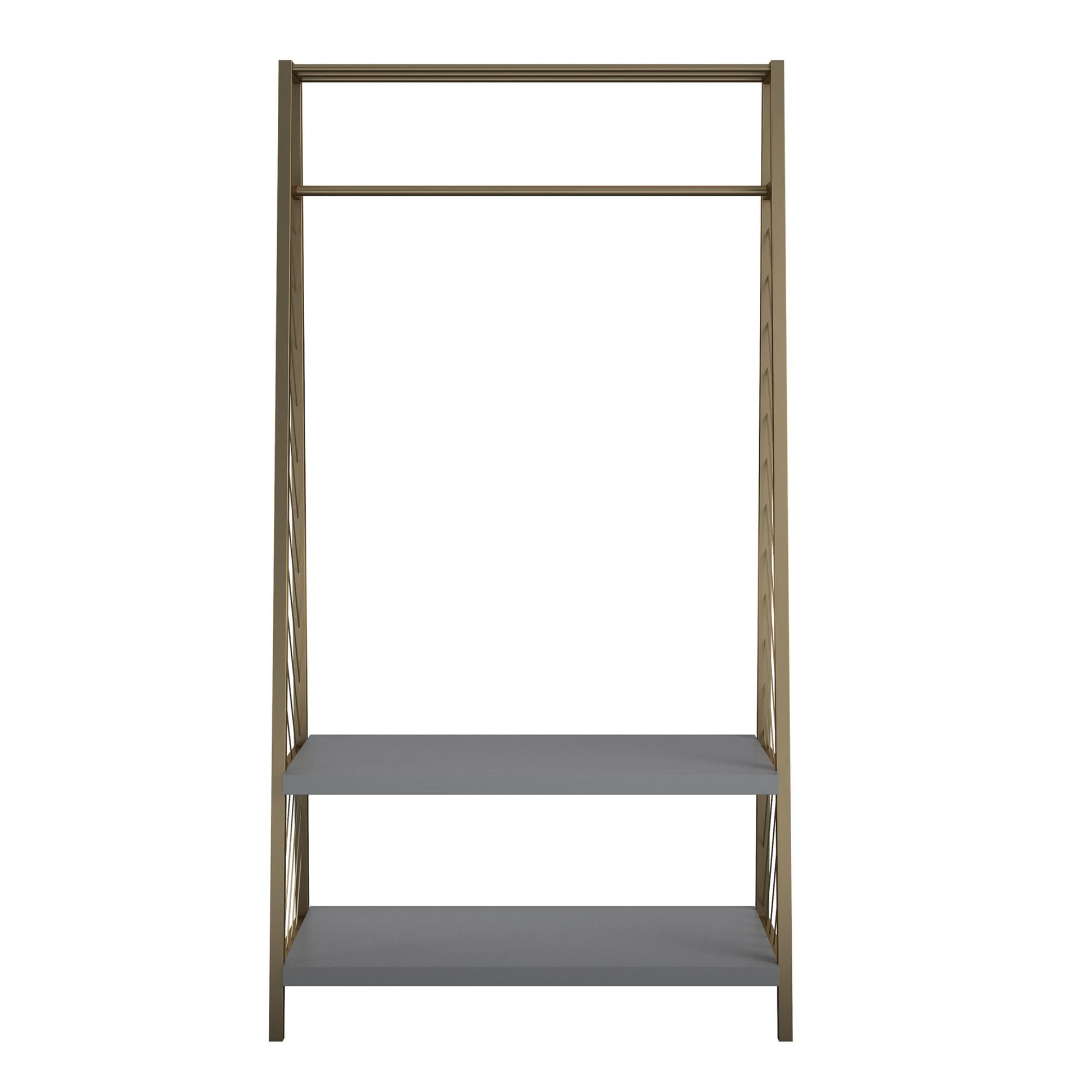 CosmoLiving by Cosmopolitan Brielle Entryway Storage - Graphite Grey