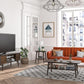 Brittany TV Stand for TVs up to 55", Walnut - Florence Walnut