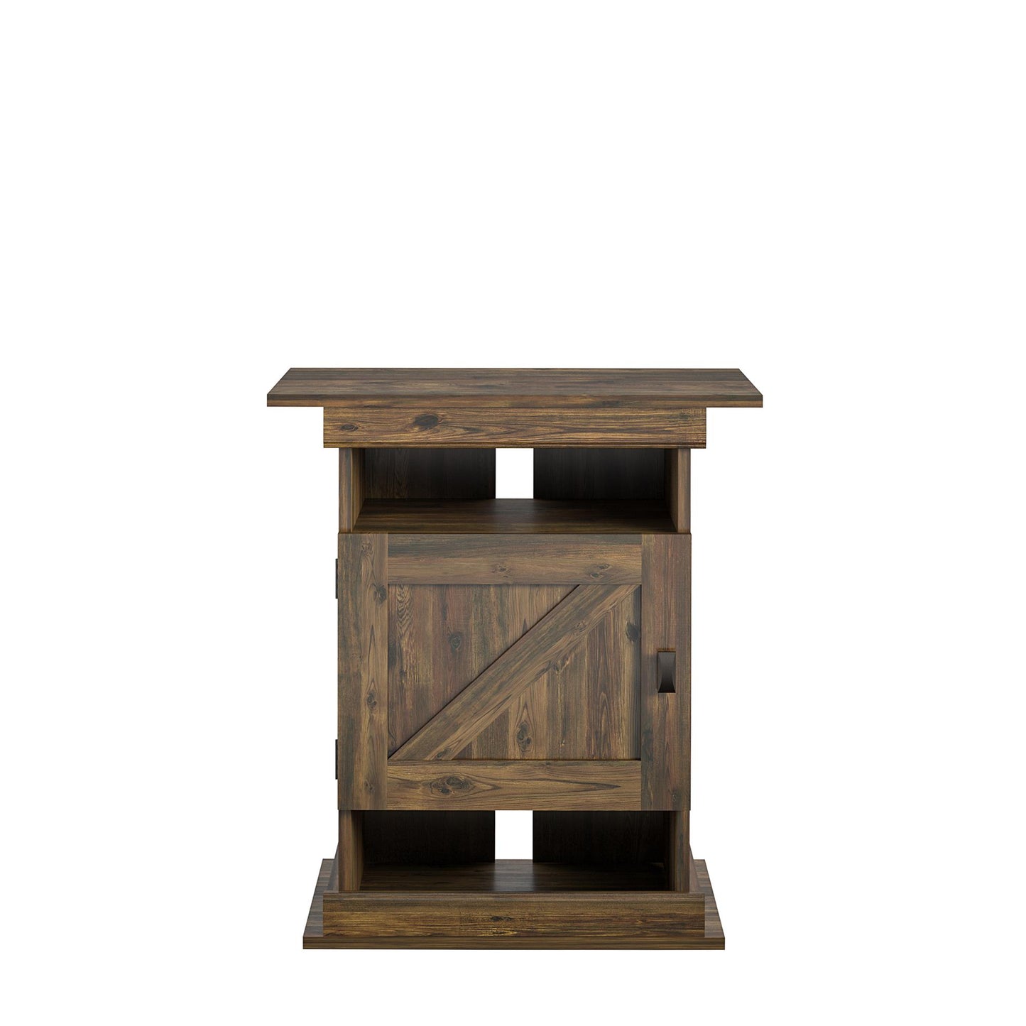 Flipper Farmington Rustic Farmhouse Aquarium Stand For 10 or 20 Gallon Tank - Rustic