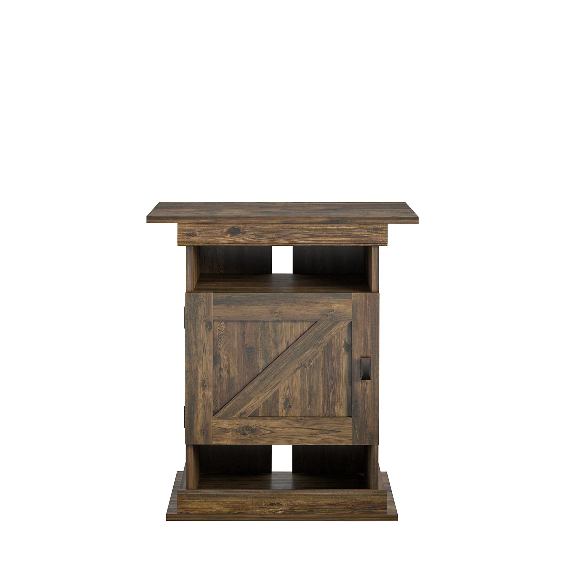 Flipper Farmington Rustic Farmhouse Aquarium Stand For 10 or 20 Gallon Tank - Rustic