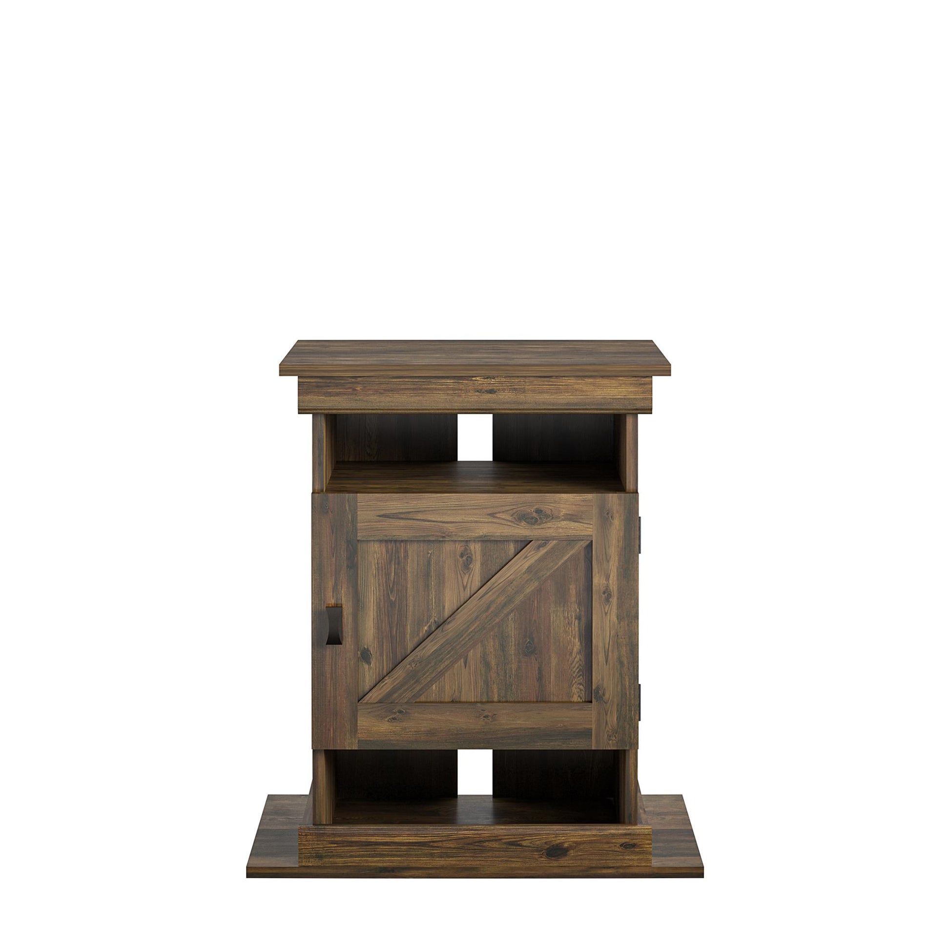Flipper Farmington Rustic Farmhouse Aquarium Stand For 10 or 20 Gallon Tank - Rustic