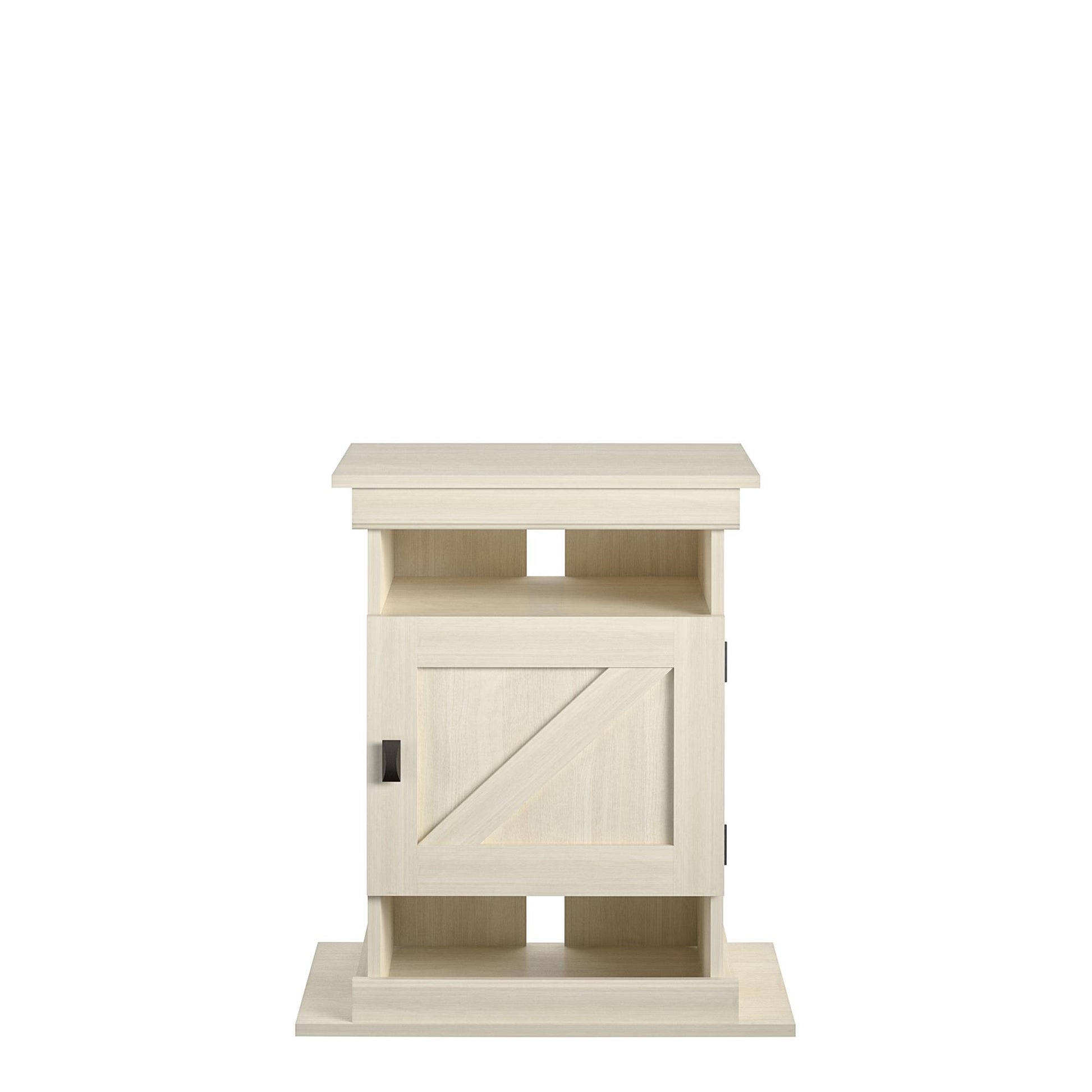 Flipper Farmington Rustic Farmhouse Aquarium Stand For 10 or 20 Gallon Tank - Ivory Oak