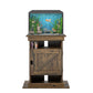Flipper Farmington Rustic Farmhouse Aquarium Stand For 10 or 20 Gallon Tank - Rustic