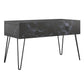 Athena TV Stand for TVs up to 42" - Black Marble